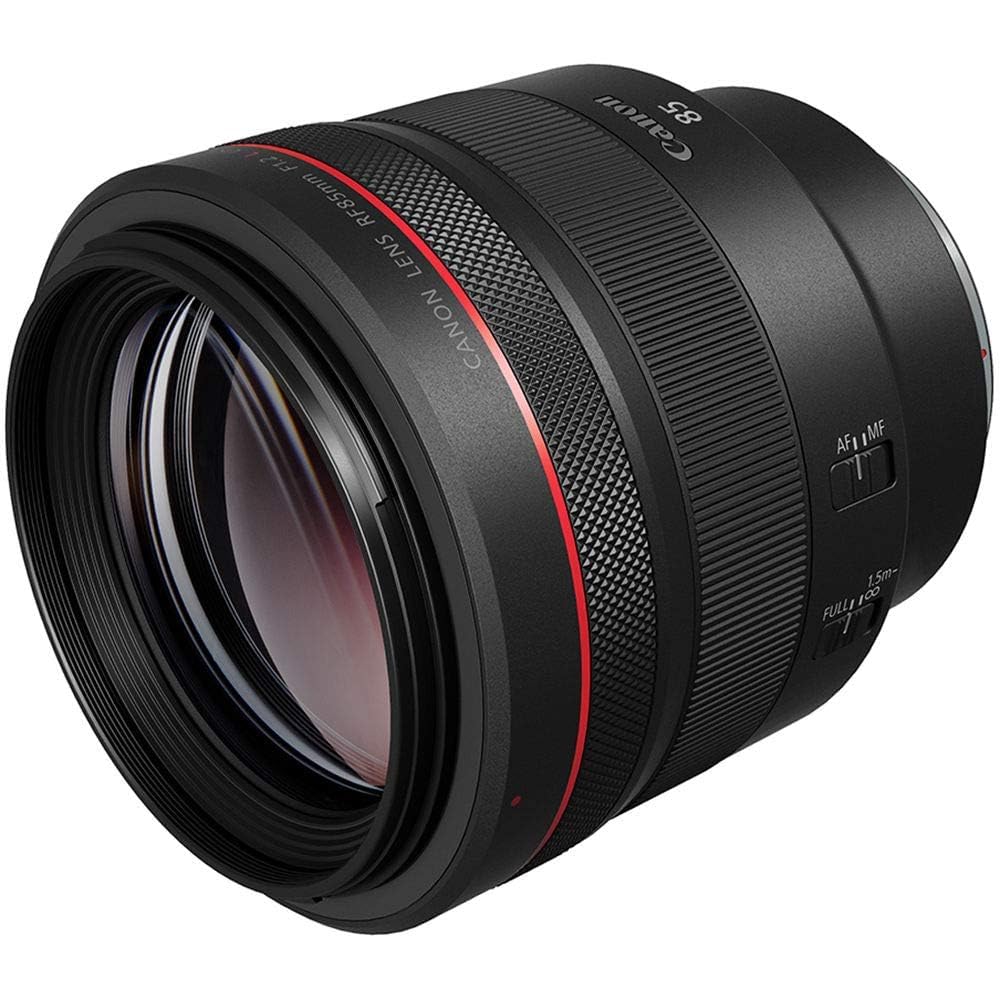 Canon RF 85 mm1.2L USM Lens (Black) Canon RF 85 mm1.2L USM Lens (Black)